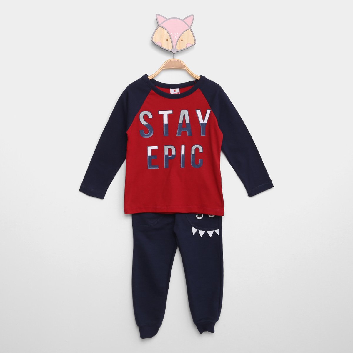 Conjunto Infantil Brandili Stay Epic Menino - Bordô é ruim? Conjunto Infantil Brandili Stay Epic Menino - Bordô é boa?
