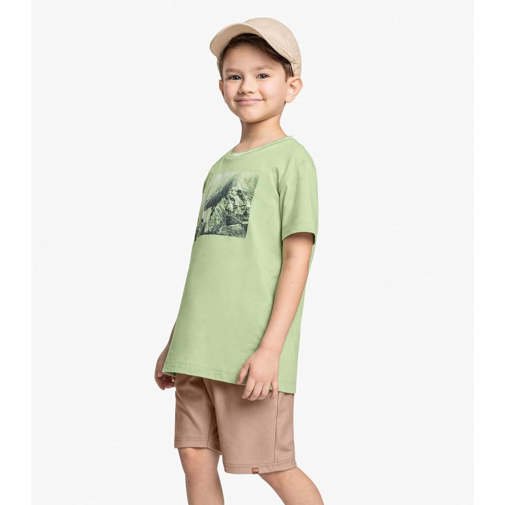 Conjunto Infantil Camiseta Com Bermuda Trick Nick Verde