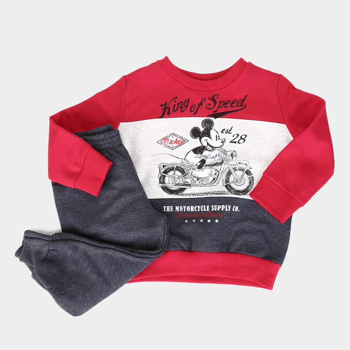 conjunto de frio do mickey infantil