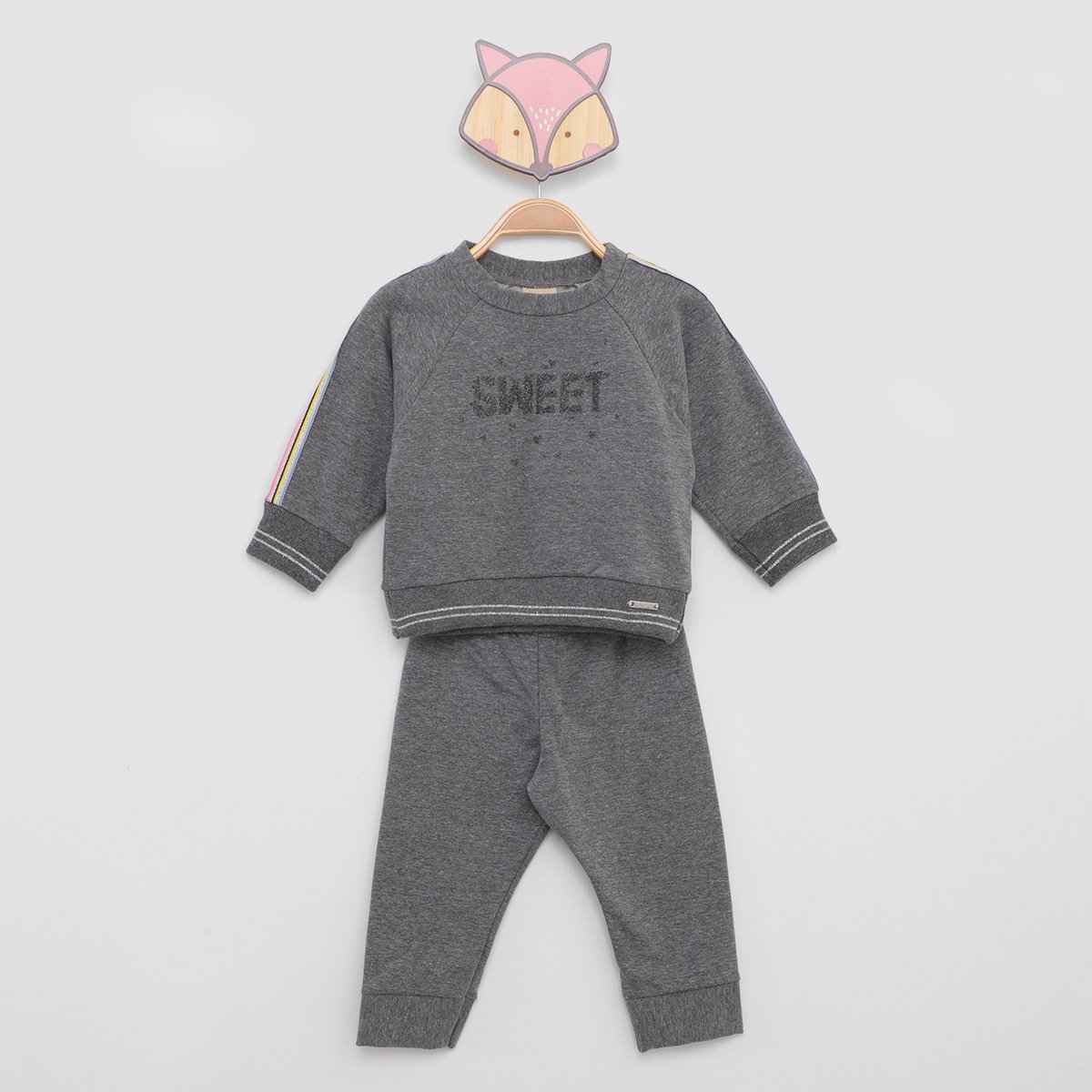 Conjunto Infantil Colorittá Molecotton Felpado Feminino - Chumbo é boa?