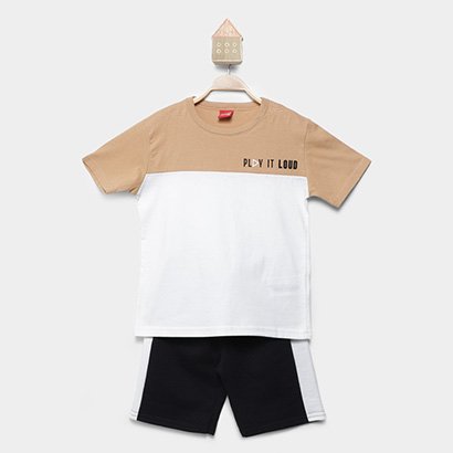 Conjunto Infantil Curto Kyly Básico Menino - Masculino