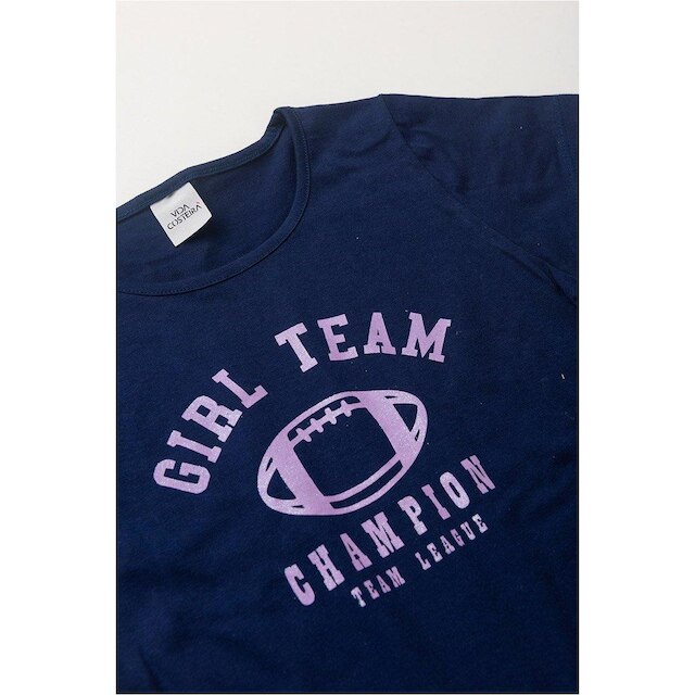 Conjunto Infantil de Verão Menina Girl Team
