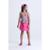 Conjunto Infantil de Verão Menina Jardim Encantado - Rosa