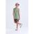 Conjunto Infantil de Verão Regata e Bermuda Camuflada - Verde