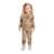 Conjunto Infantil Feminina com Blusão e Calça Bee Loop - Marrom