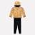 Conjunto Infantil Feminino Jaqueta + Legging Milon 13551.2735.4 Milon - Amarelo+Preto