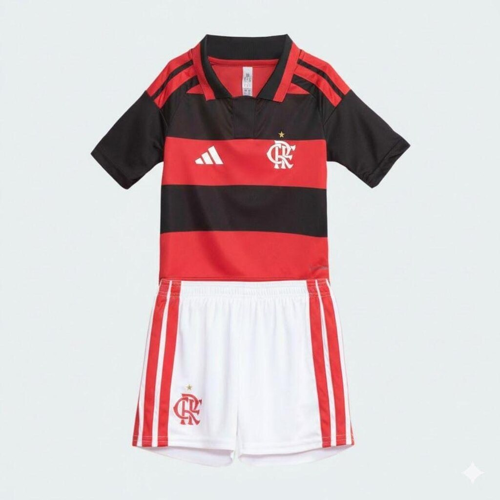 Conjunto Infantil Flamengo 26 Adidas