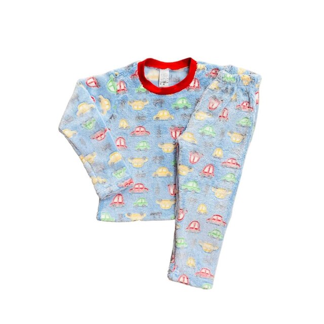 Conjunto Infantil Fleece Estampado Brilha No Escuro Meninos