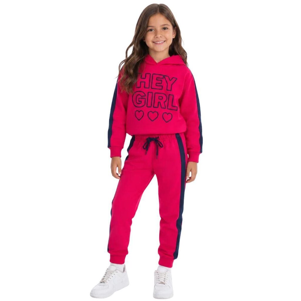 Conjunto Infantil Inverno Menina Hey Girl Iaia
