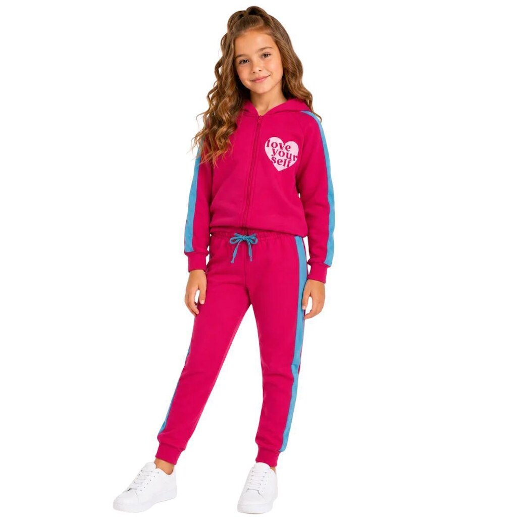 Conjunto Infantil Inverno Menina Love Yourself Iaia