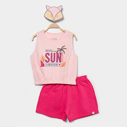 Conjunto Infantil Kamylus 57163 Menina - Feminino