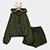 Conjunto Infantil Kamylus Cargo Menina - Verde Militar