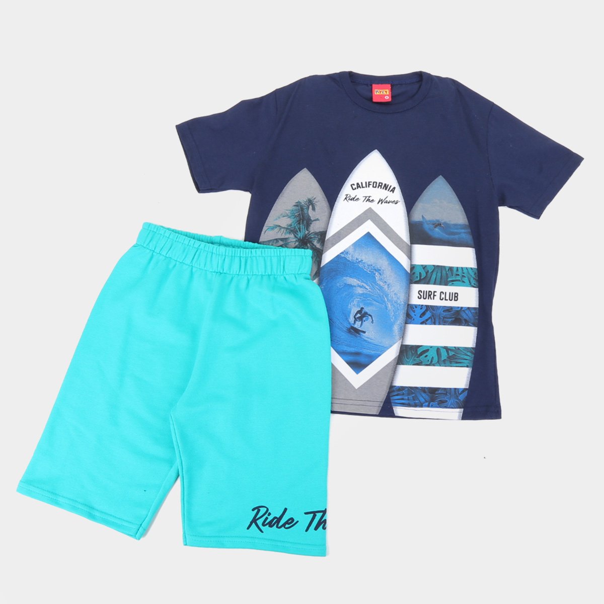 Conjunto Infantil Kyly Bermuda Moletom E Camiseta Surf Club Masculino - Marinho é ruim? Conjunto Infantil Kyly Bermuda Moletom E Camiseta Surf Club Masculino - Marinho é boa?