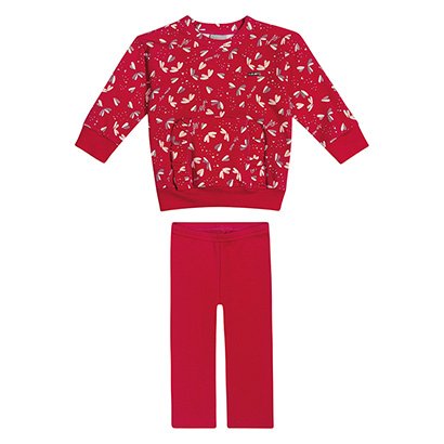 Conjunto Infantil Longo Colorittá Blusa e Calça Menina - Feminino