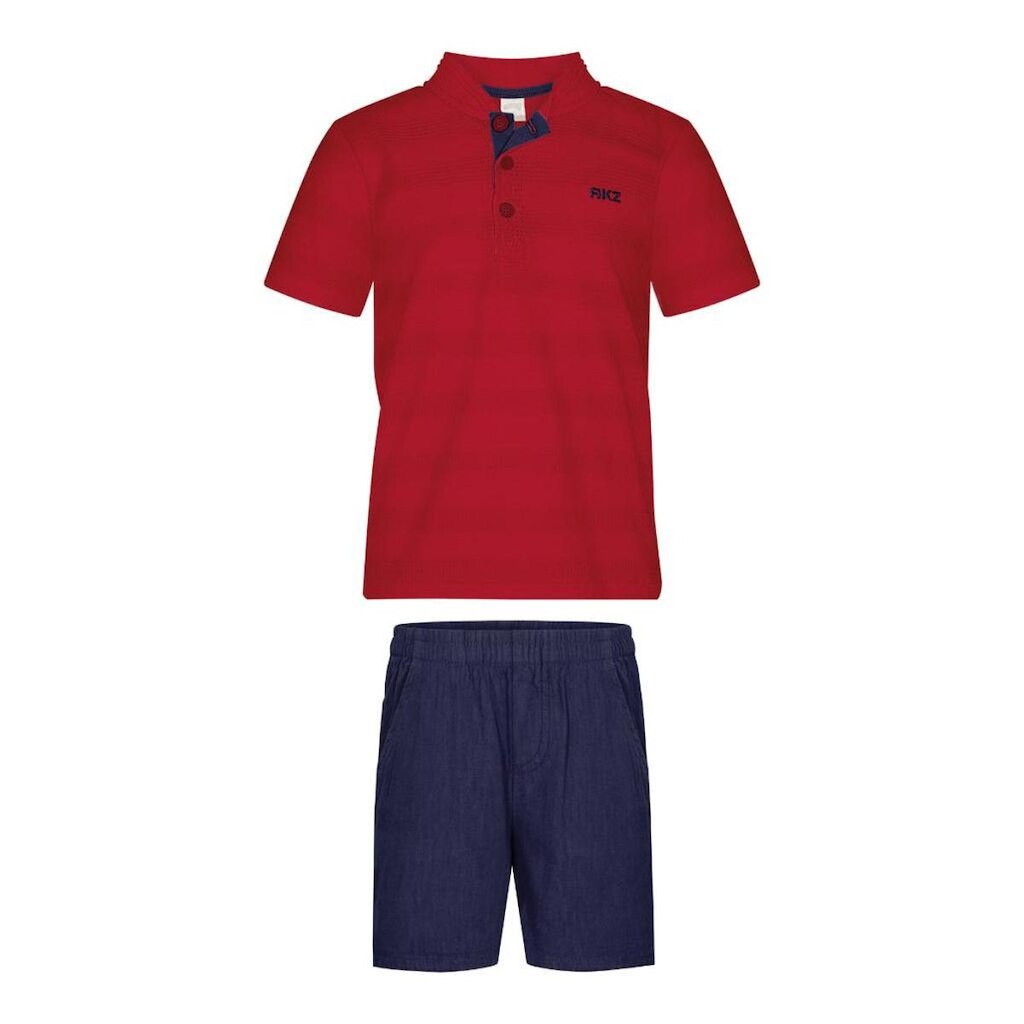 Conjunto Infantil Malha e Viscolinho Alakazoo Ref. A5042