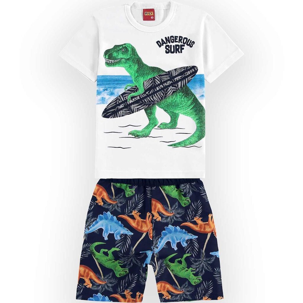 Conjunto Infantil Masculino Camiseta + Bermuda Kyly 110971.1220.8 Kyly