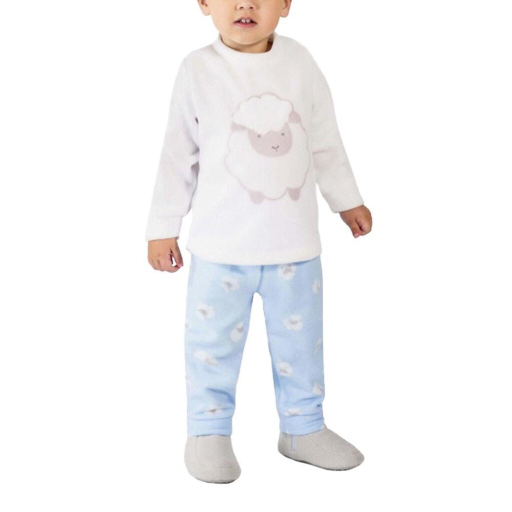 Conjunto Infantil Masculino Dedeka Soft Ovelhinha Branco 247