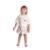 Conjunto Infantil Menina Blusa/Saia Nini & Bambini Lagosta - Off White