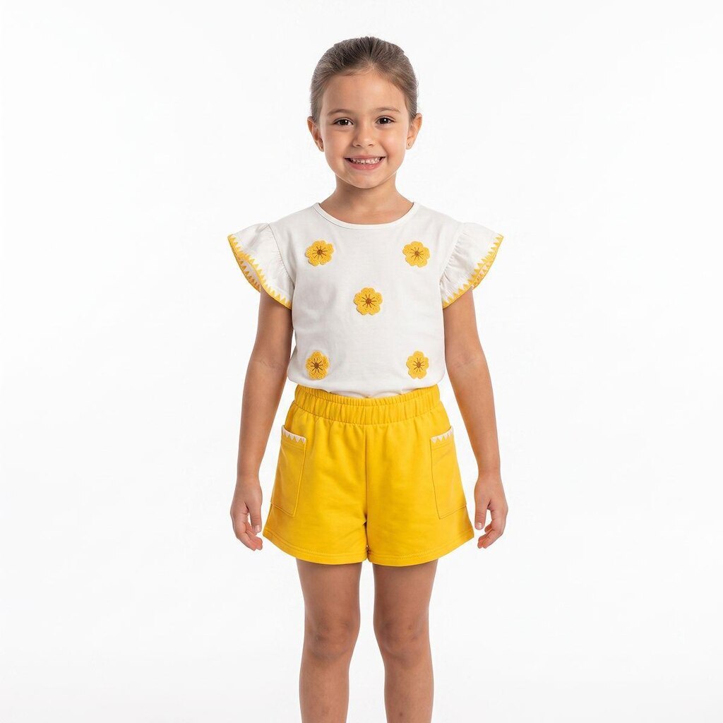 Conjunto Infantil Menina de Algodão KYLY 1002518