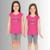 Conjunto Infantil Menina Love- Kely Kety - Rosa