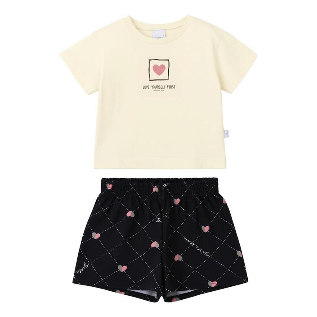 Conjunto Infantil Menina Manga Curta Malwee Ref. 139535