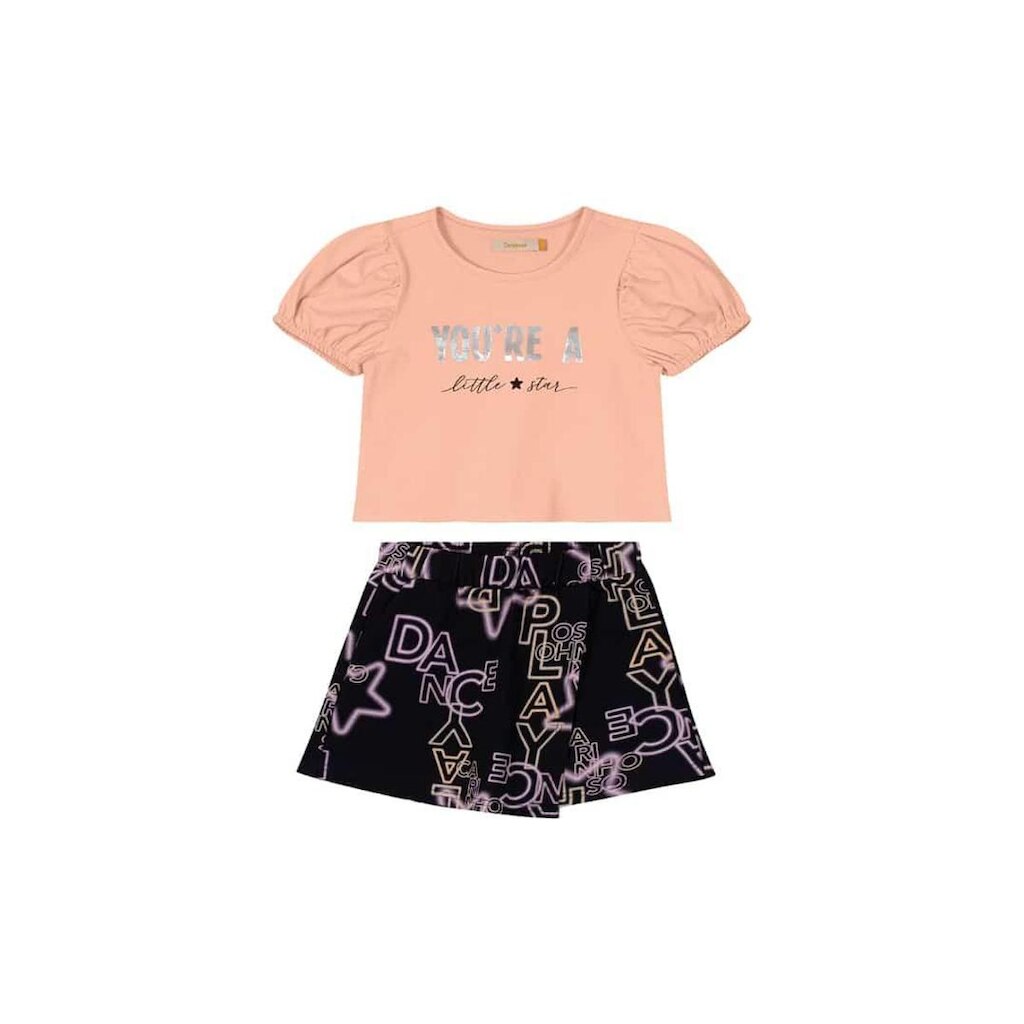 Conjunto Infantil Menina Moletinho Carinhoso 98227