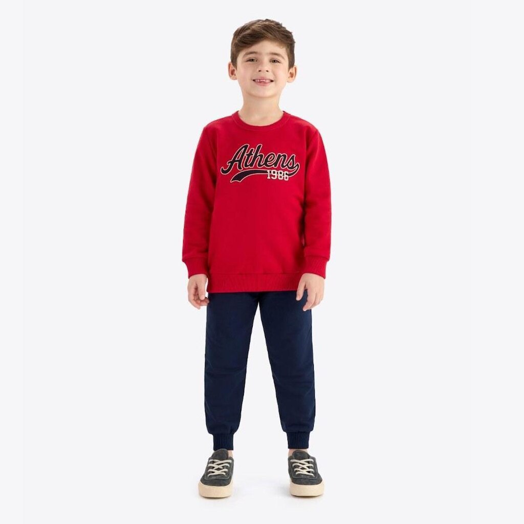 Conjunto Infantil Menino Moletom Manga longa Athens Rovitex