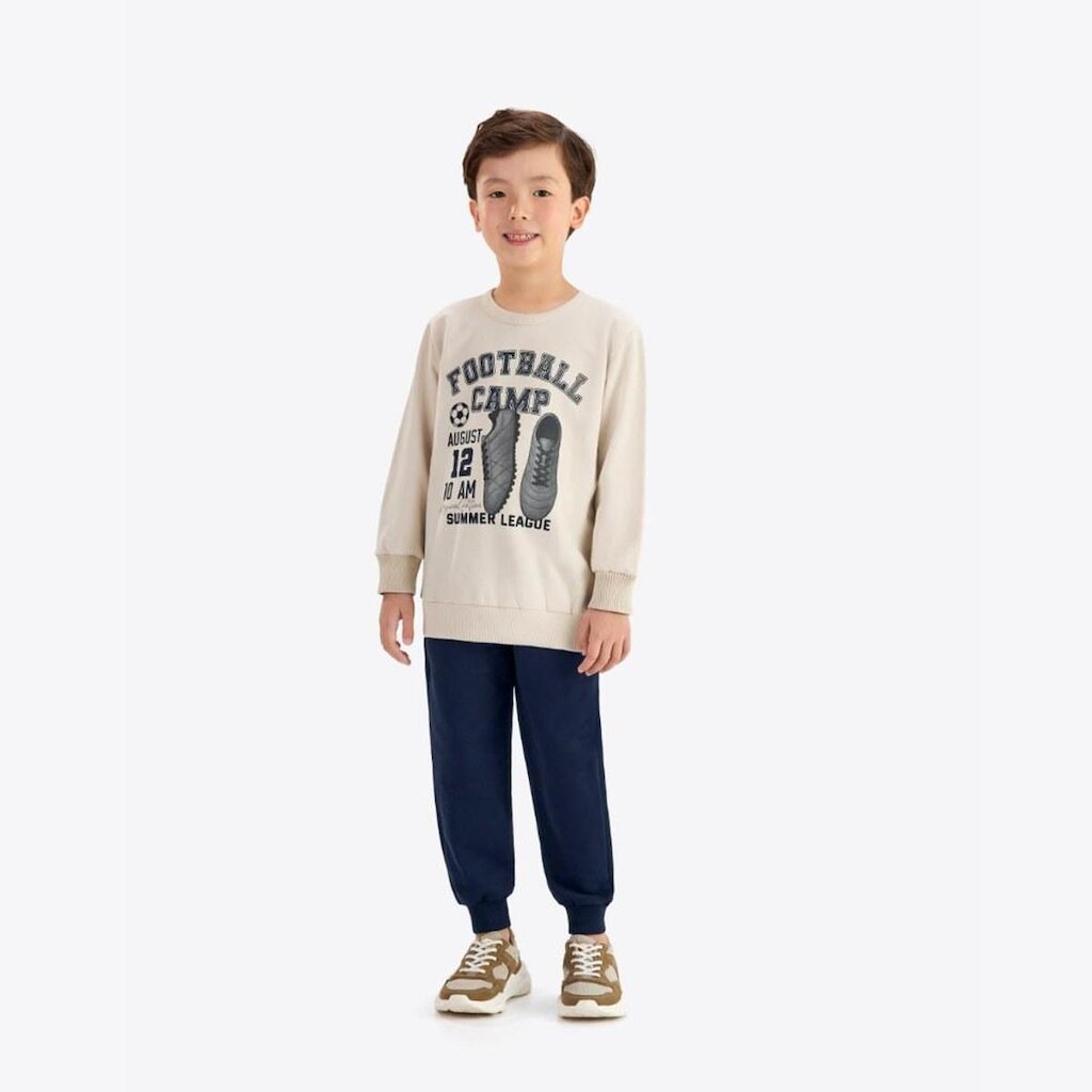 Conjunto Infantil Menino Moletom Manga Longa Rovitex