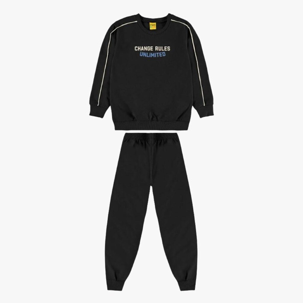 Conjunto Infantil Menino Moletom Manga Longa Rovitex
