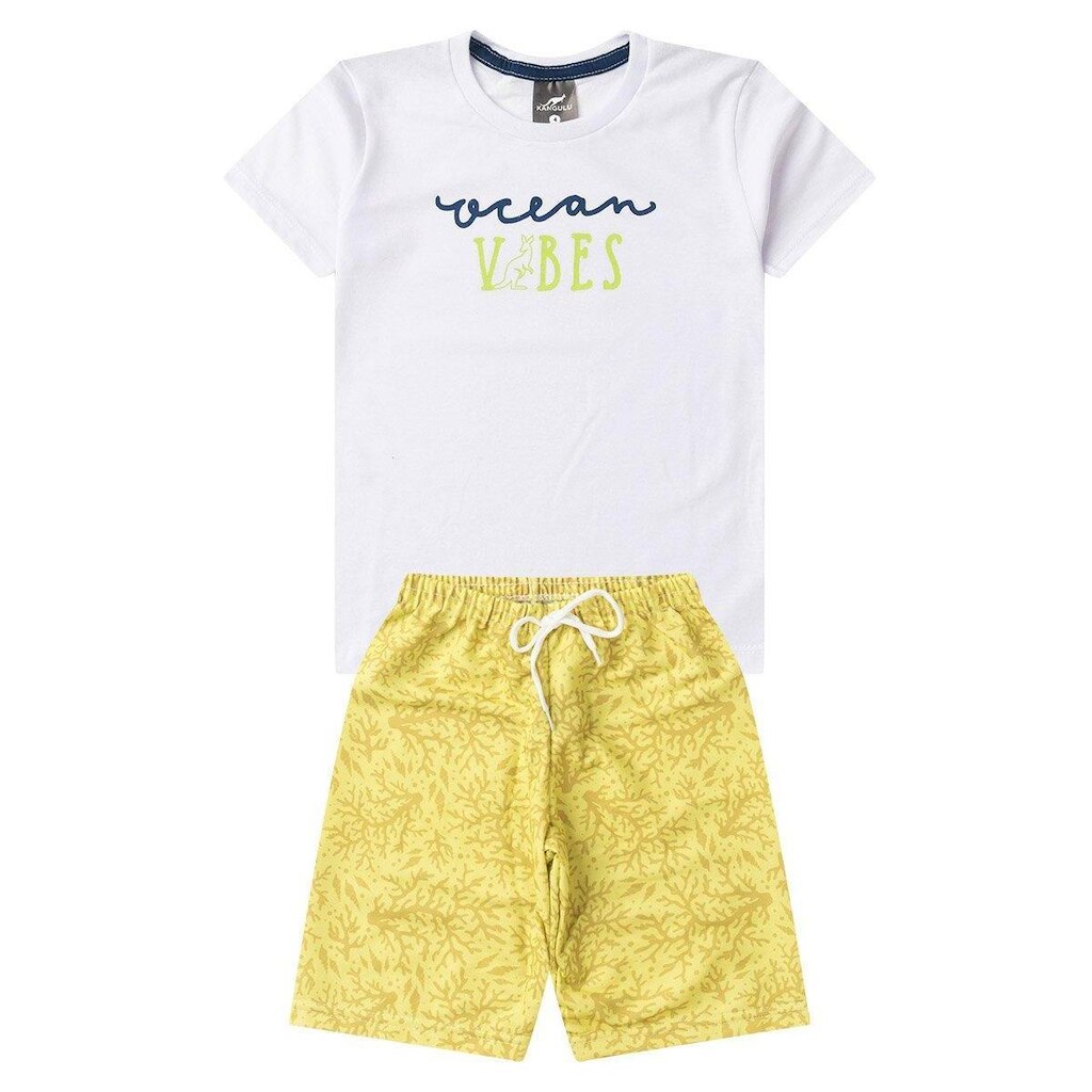 Conjunto Infantil Menino Verão Ocean Vibes Kangulu