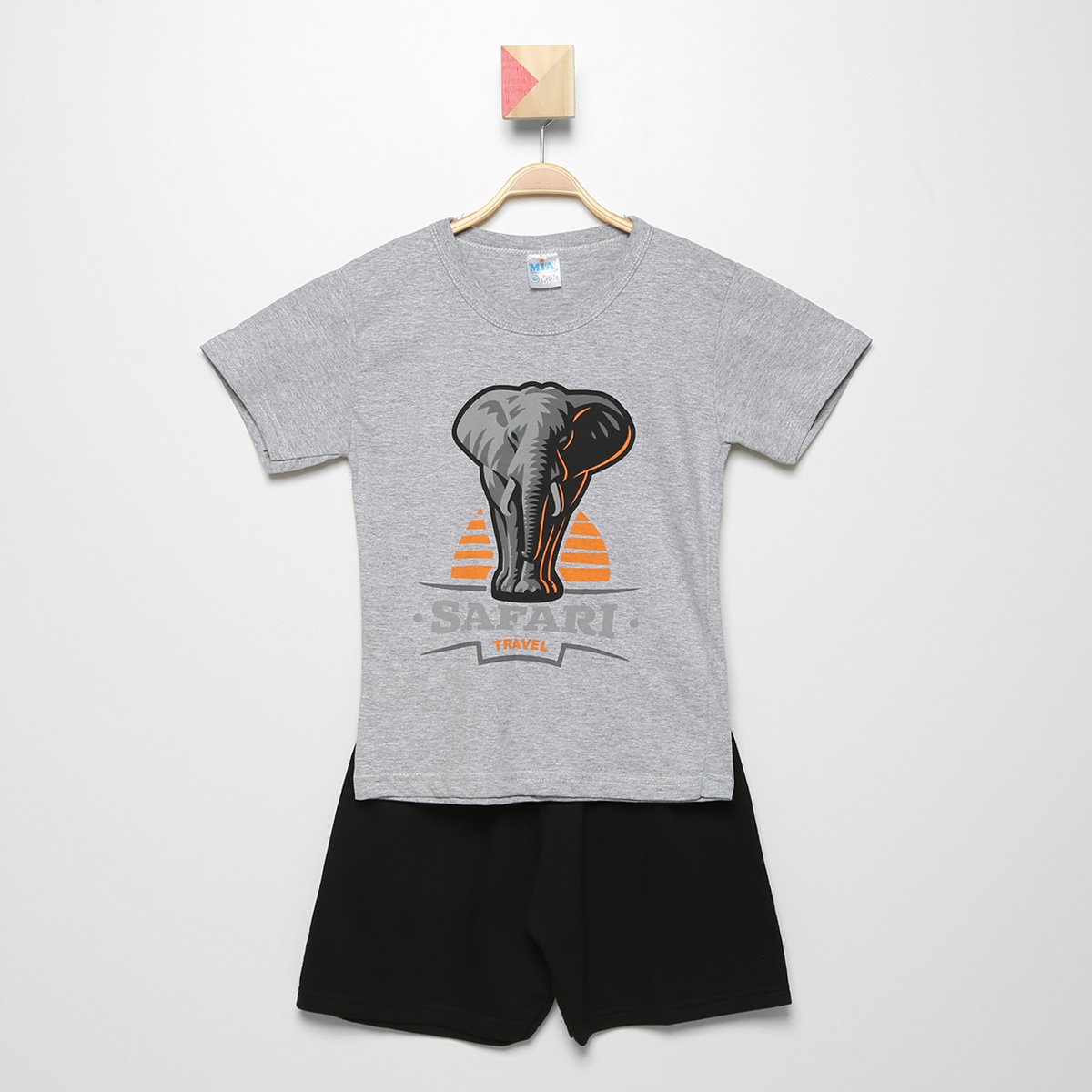 Conjunto Infantil Mia Kids Elefante Masculino - Mescla é ruim? Conjunto Infantil Mia Kids Elefante Masculino - Mescla é boa?