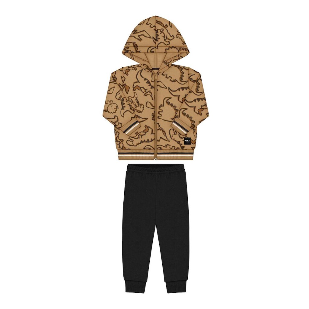 Conjunto Infantil Moletom Dinossauro Menino Alakazoo