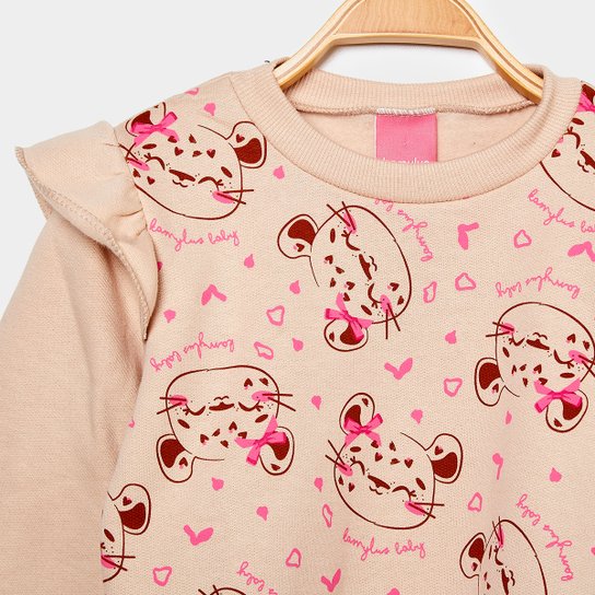 Conjunto Infantil Moletom Kamylus Menina