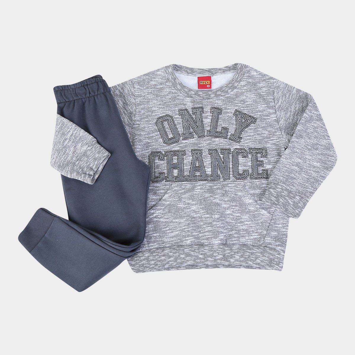 Conjunto Moletom Infantil 4 Por 100 Conjunto Infantil Moletom Kyly Peluciado | Zattini