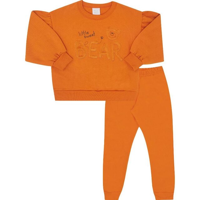 Conjunto Infantil Moletom Menina Pulla Bulla Ref. 50225