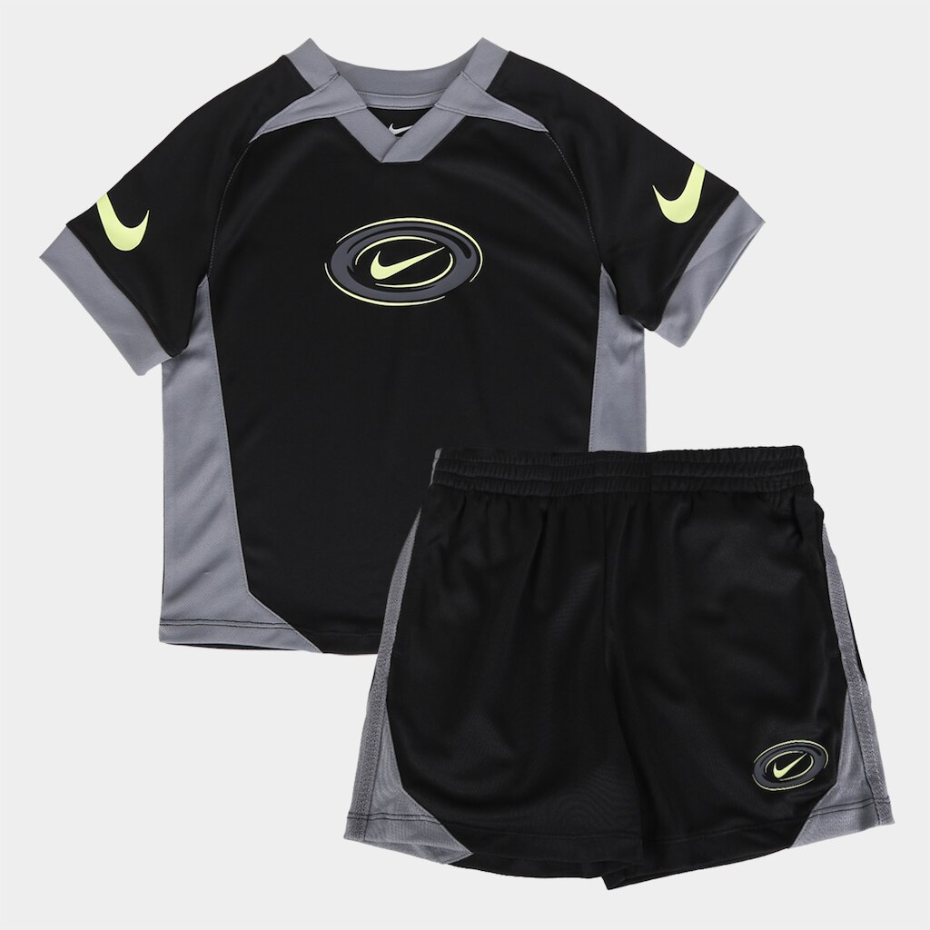 Conjunto Infantil Nike Swoosh Dri-Frit Menino