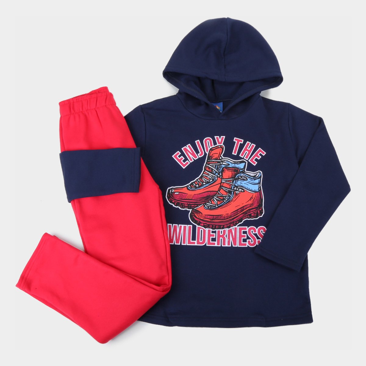 Conjunto Infantil Pipa Wilderness Capuz Masculino - Marinho é ruim? Conjunto Infantil Pipa Wilderness Capuz Masculino - Marinho é boa?