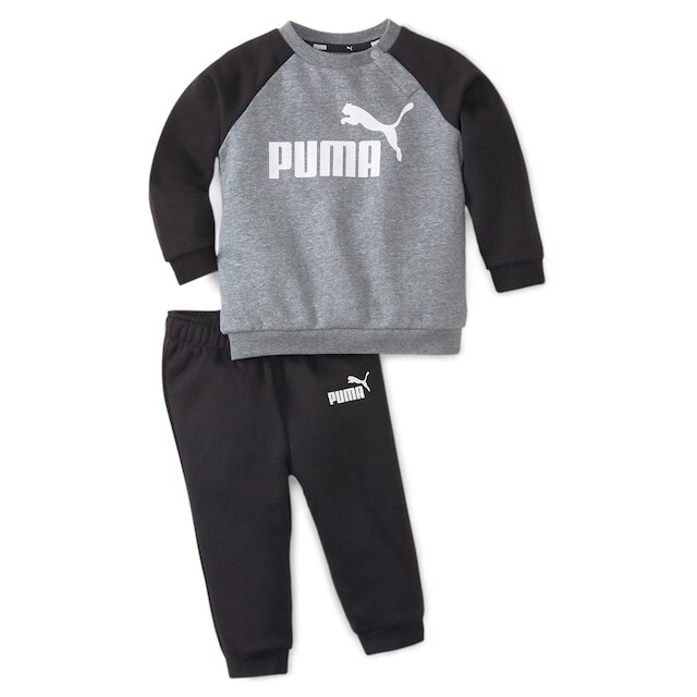 Conjunto Infantil Puma Minicats Essencial Raglan Jogger