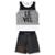 Conjunto Infantil Regata E Bermuda Moletinho Start Marlan - Creme