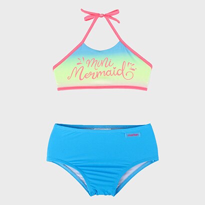 Conjunto Infantil Top & Tanga Marlan Proteção UV Feminino - Feminino