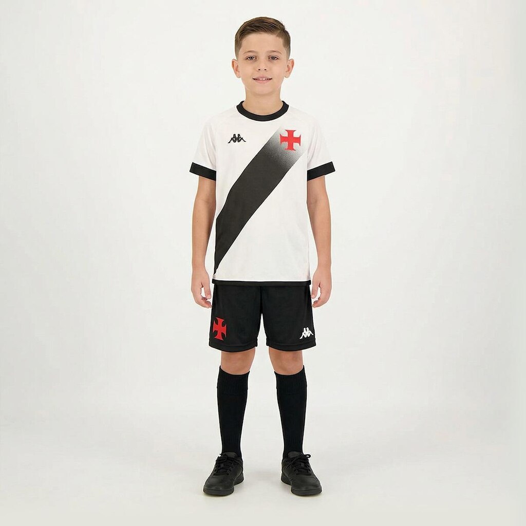 Conjunto Infantil Vasco Kappa Supporter Graphik