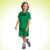 Conjunto Infantil Verão Camiseta e Bermuda Moletinho Nasa 2 Peças Tam 4 a 10 - Fakini - Verde