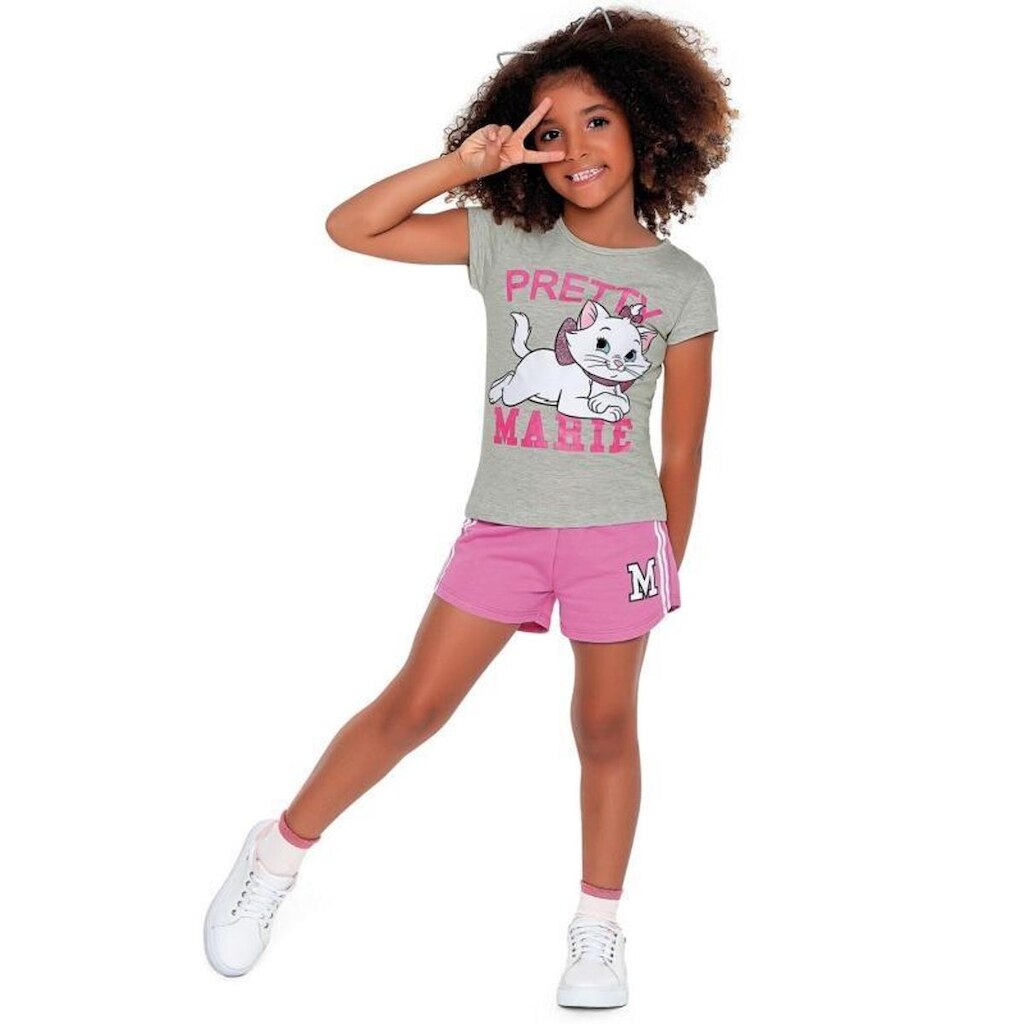 Conjunto Infantil Verão Marie, 2 peças, Produto Licenciado - Fakini