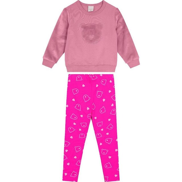 Conjunto Inverno Menina Carinhoso Ref. 117027