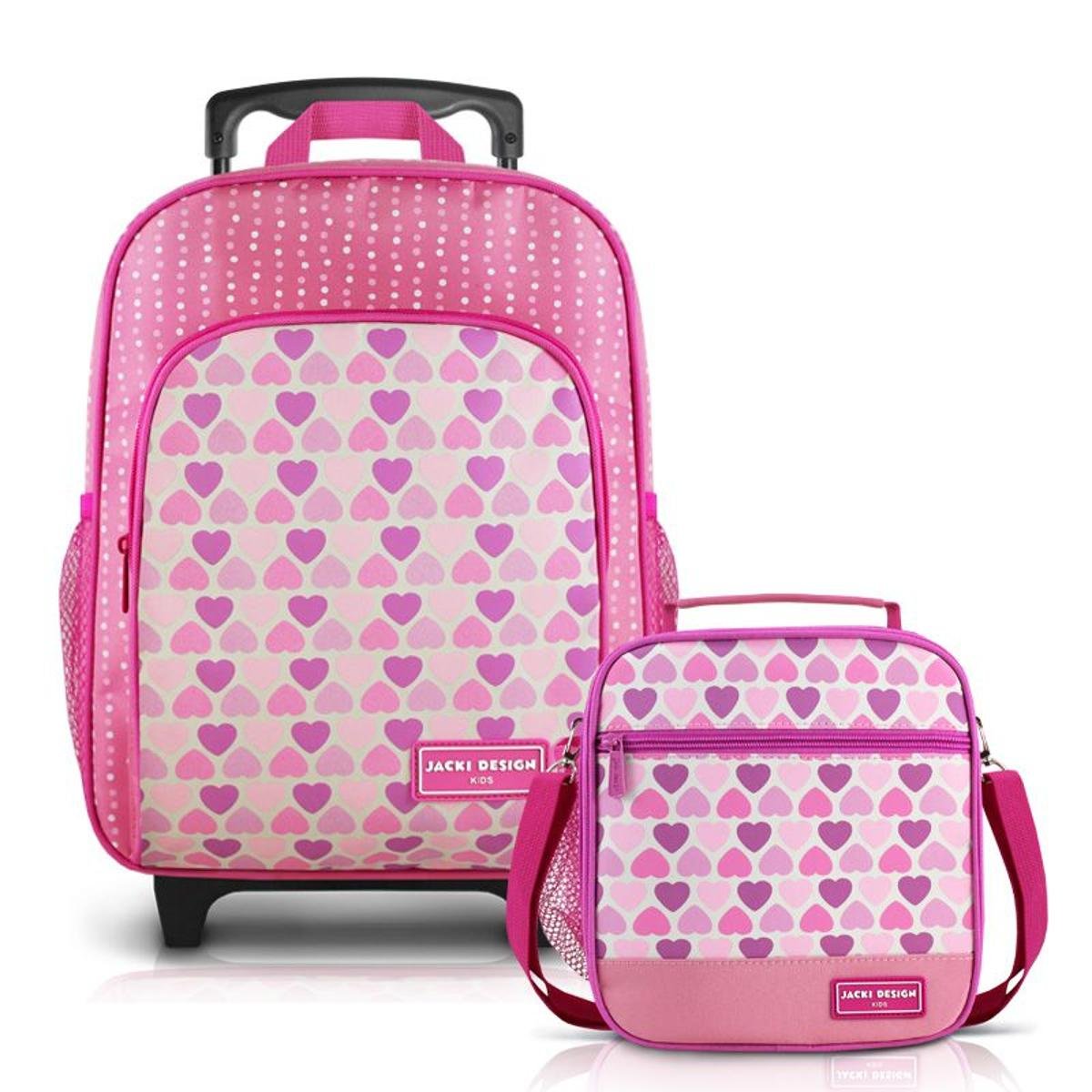 Conjunto Jacki Design Sapeka Mochila Rodinhas e Térmica Feminina - Rosa é ruim? Conjunto Jacki Design Sapeka Mochila Rodinhas e Térmica Feminina - Rosa é boa?