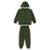 Conjunto Jaqueta com Capuz e Calça Moletom para Meninos Bee Loop - Verde