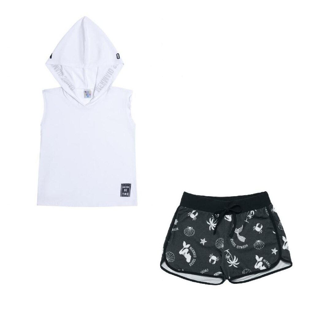 Conjunto Juvenil Menina Sereia Pulla Bulla Ref. 44417