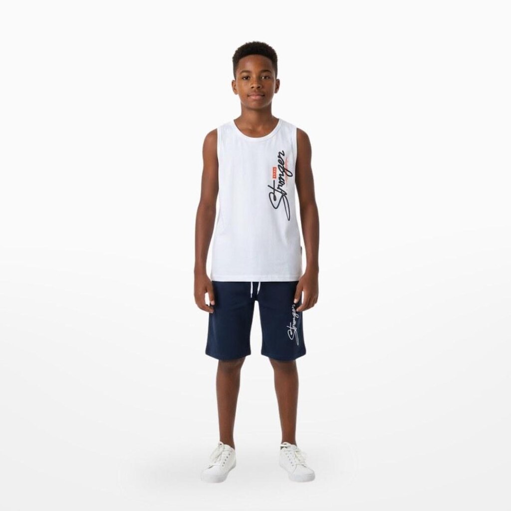 Conjunto Juvenil Menino Regata Estampada Arrumadinhos