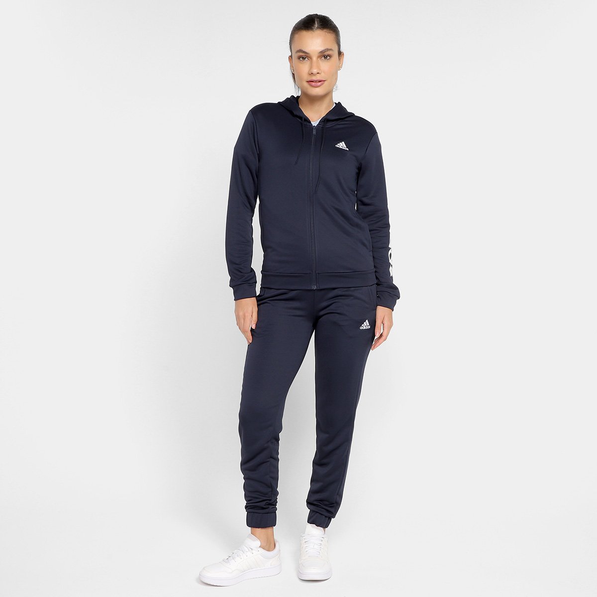 Conjunto Longo Adidas Linear Moletinho Feminino é ruim? Conjunto Longo Adidas Linear Moletinho Feminino é boa?