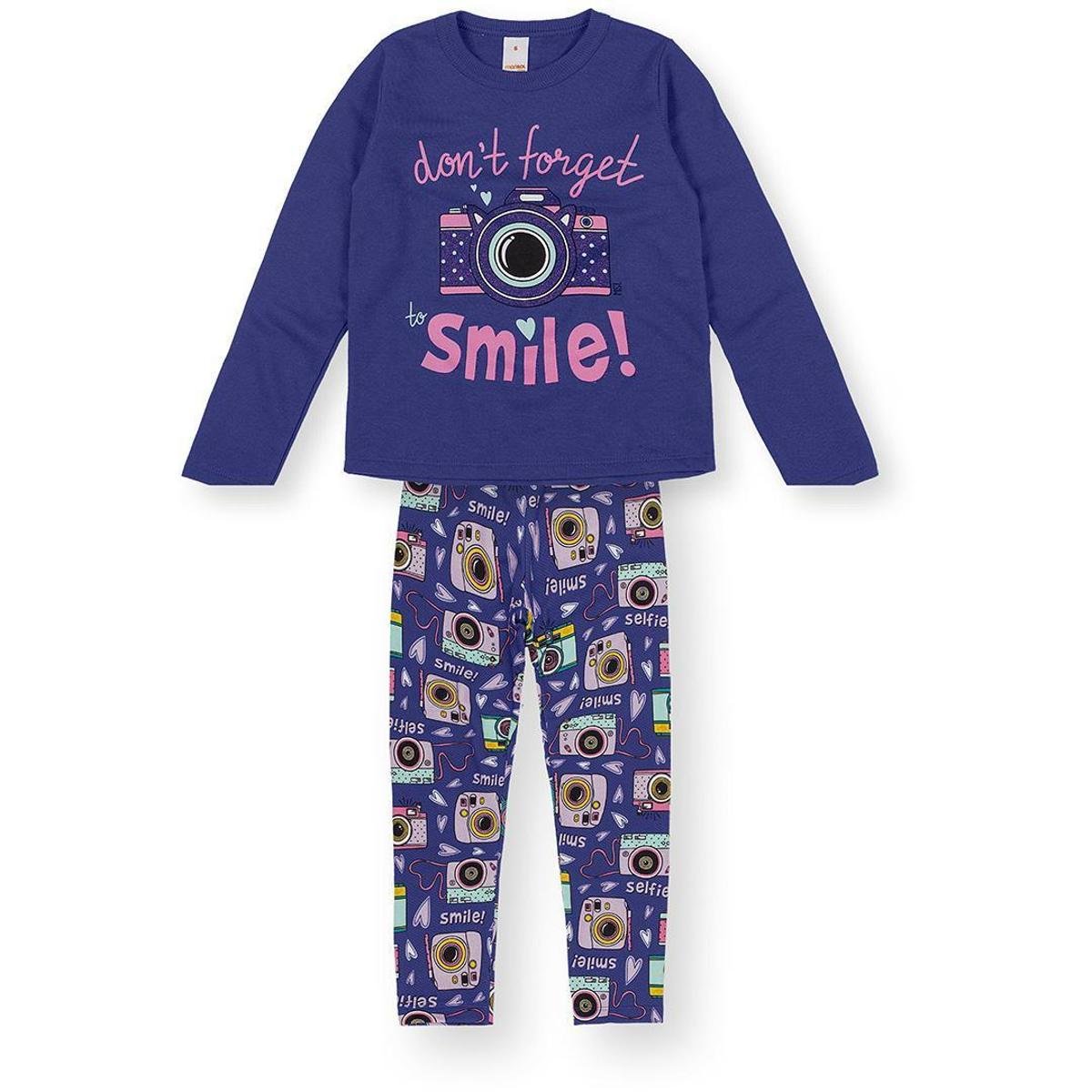 Conjunto Marisol Play Infantil Menina - 11207935 - Roxo Menor preço em Conjunto Marisol Play Infantil Menina - 11207935 - Roxo